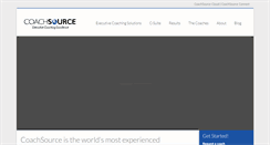 Desktop Screenshot of coachsource.com
