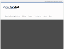 Tablet Screenshot of coachsource.com
